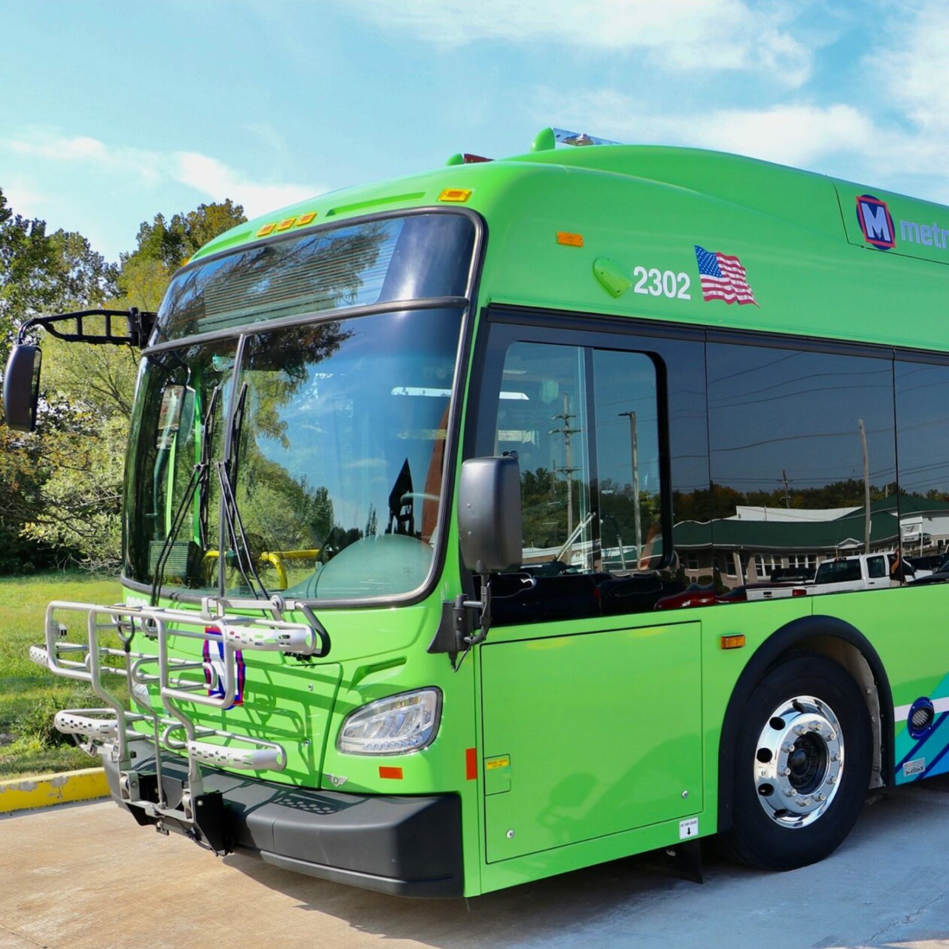 New Flyer zero-emission bus